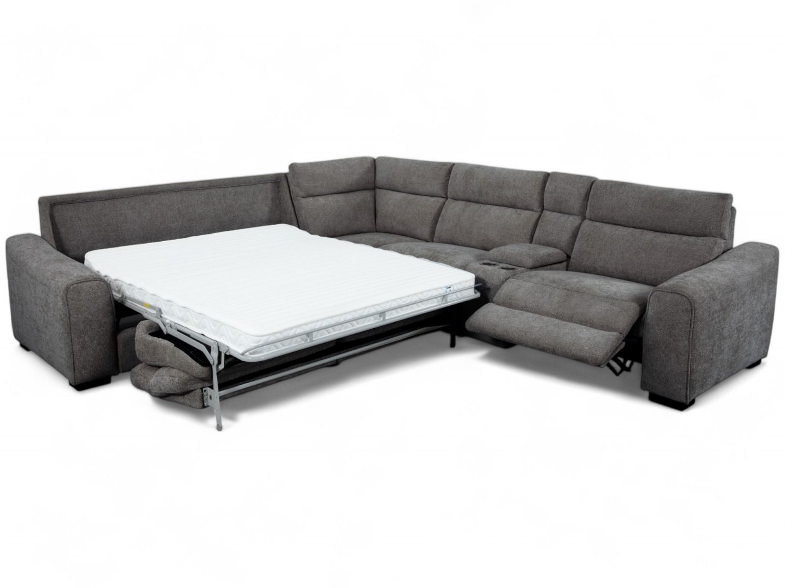 Viking vuodekulmasohva mekanismilla, harmaa