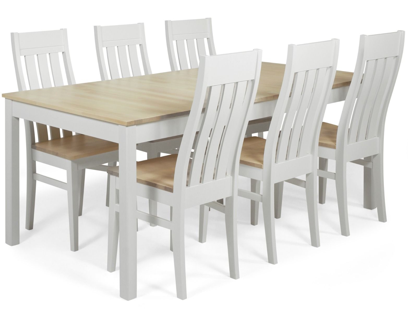 Vilja ruokaryhmä jatkopöydällä ja koivun värisillä kansilla