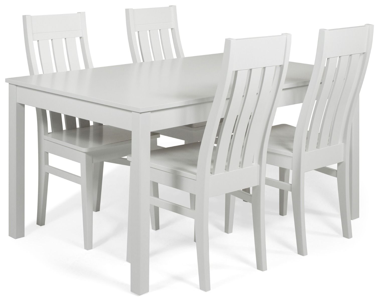 Vilja-Kanerva ruokaryhmä jatkopöydällä, valkoinen