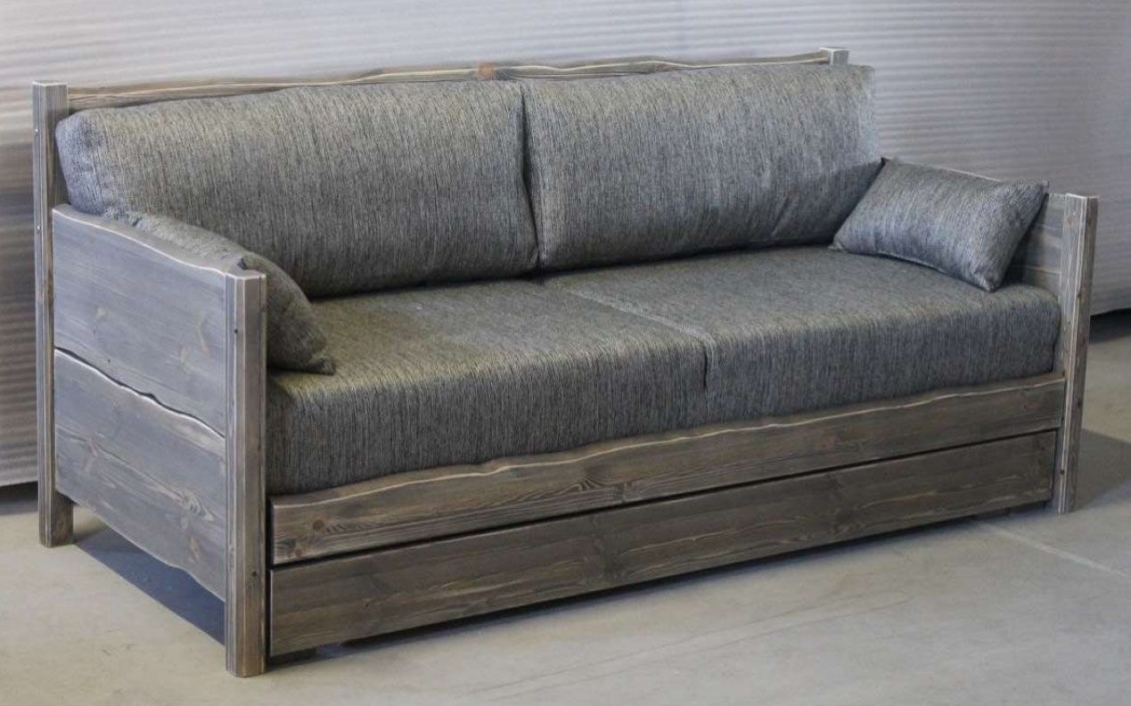 Village levitettävä laverisohva harmaa