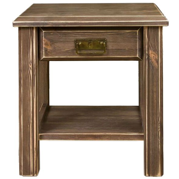 Vilma yöpöytä, antiikkiruskea