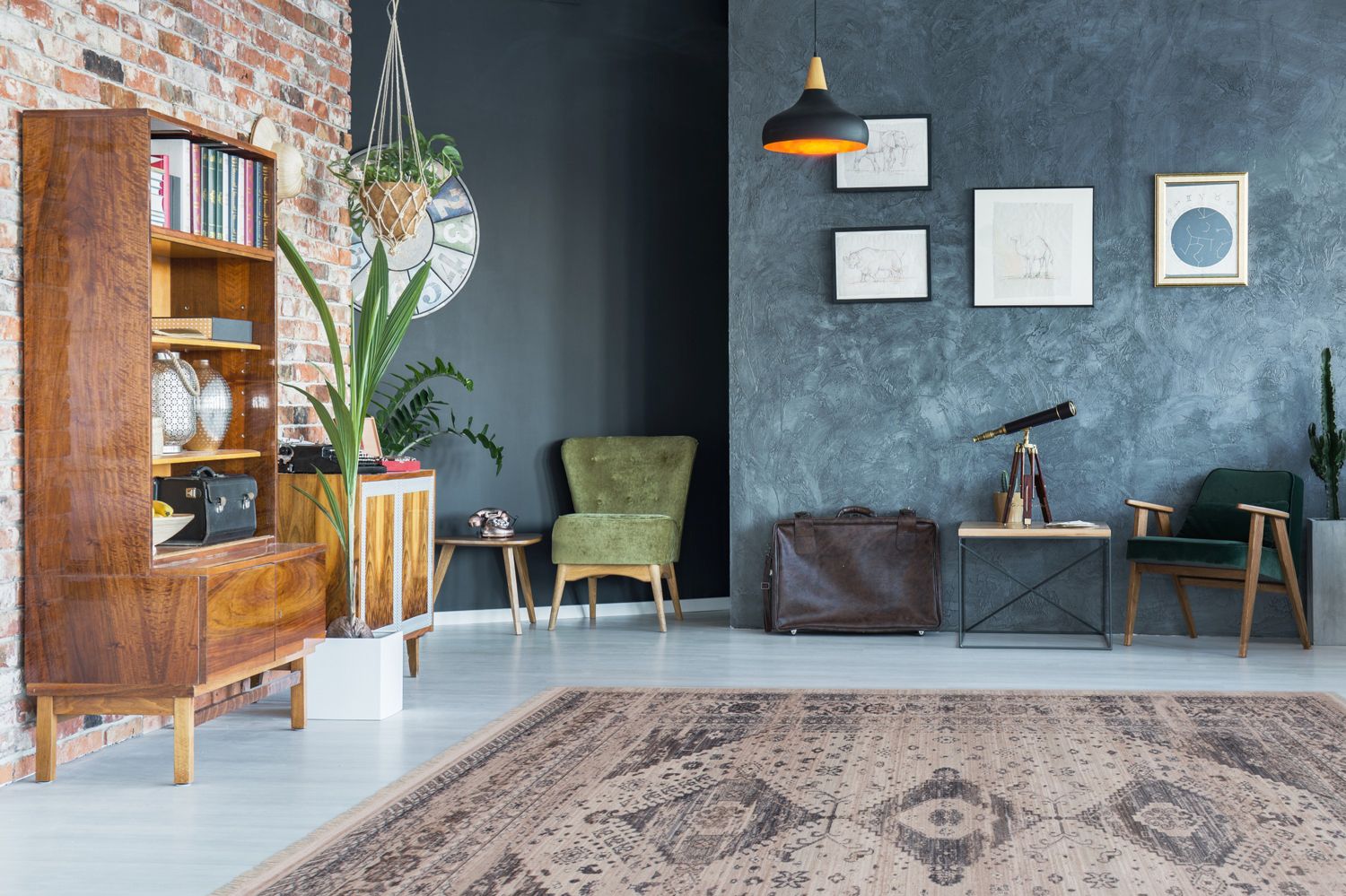 Lalee Vintage Silver-matto, eri kokoja