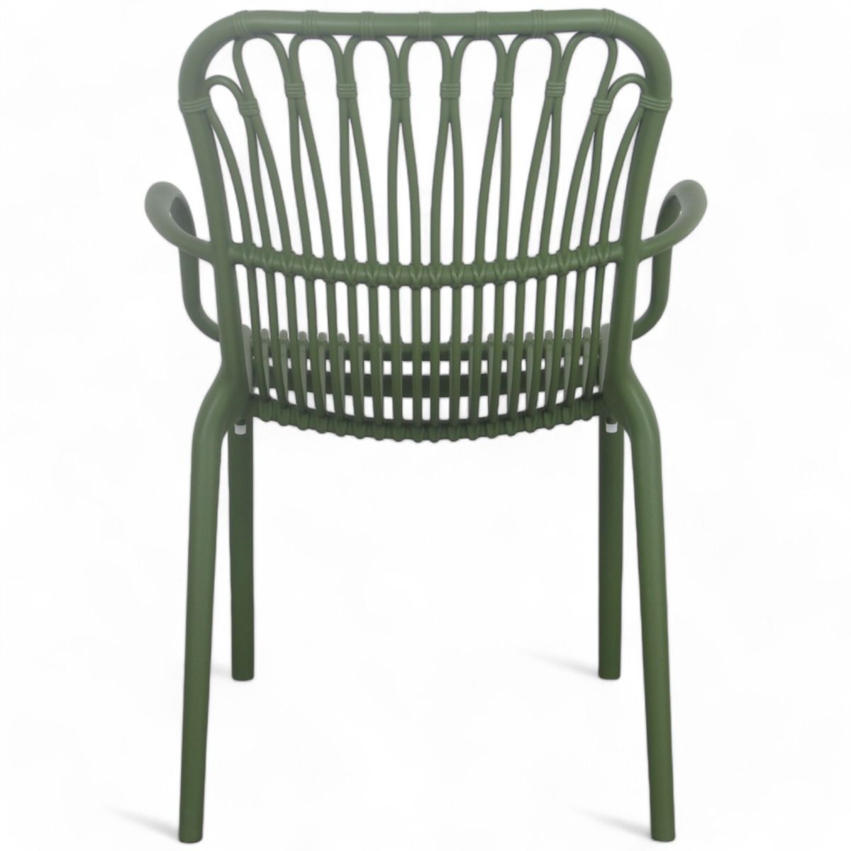 Vintage terassituoli, vihreä