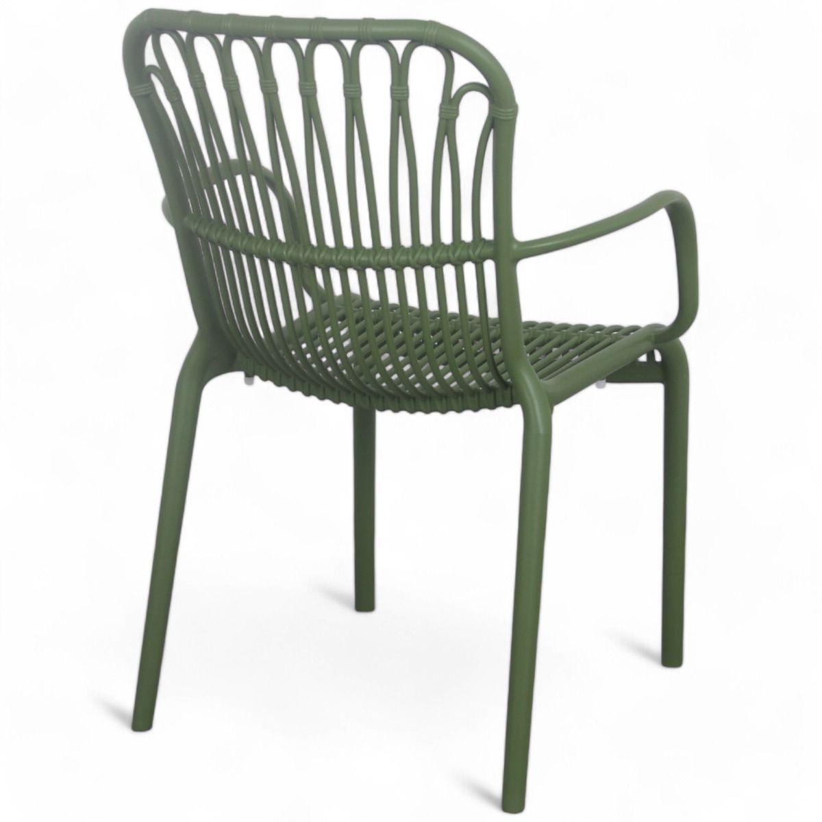 Vintage terassituoli, vihreä