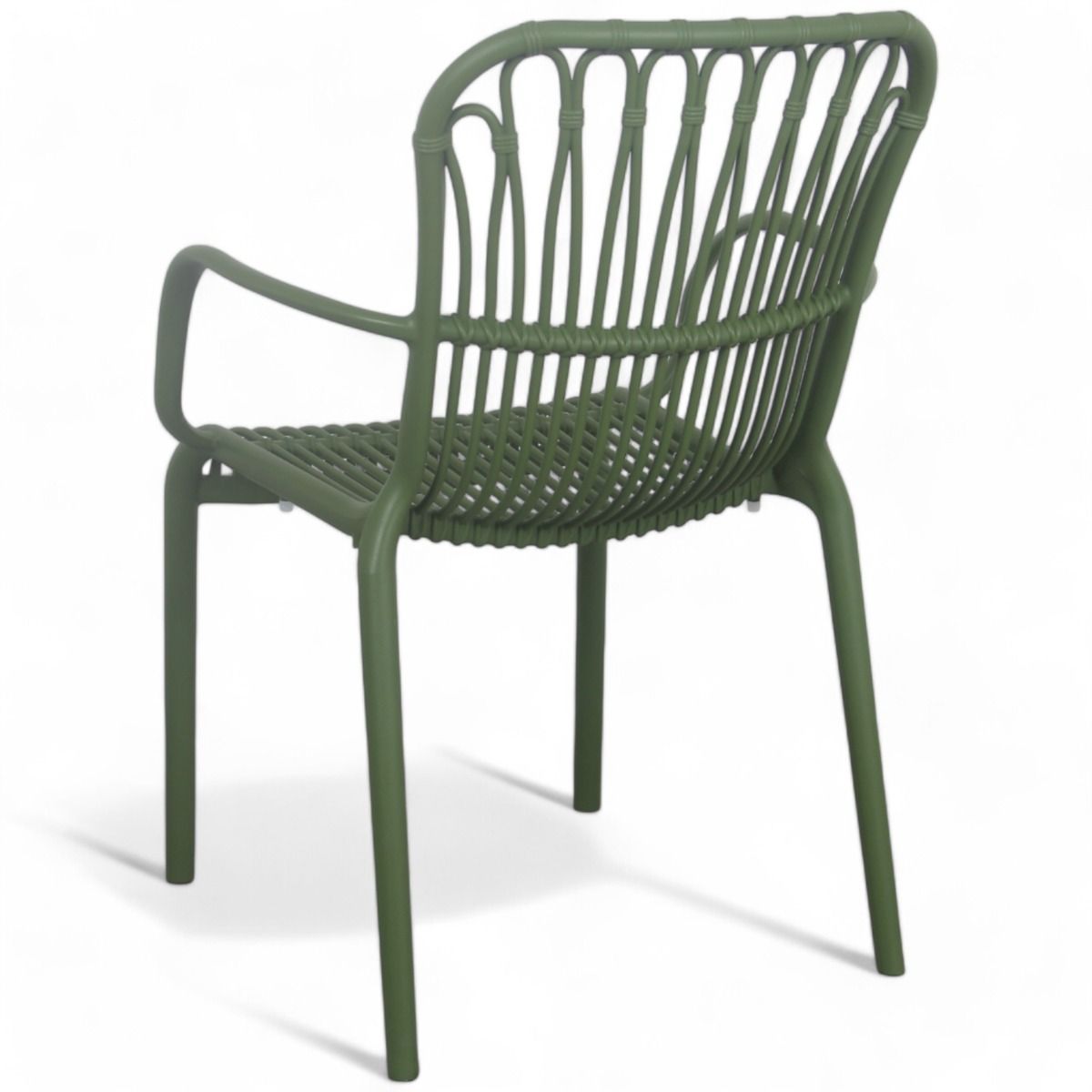 Vintage terassituoli, vihreä