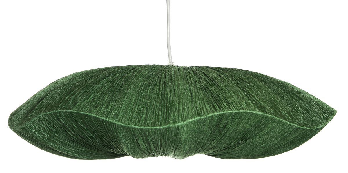 Vivian vihreä rypytetty kangasvalaisin
