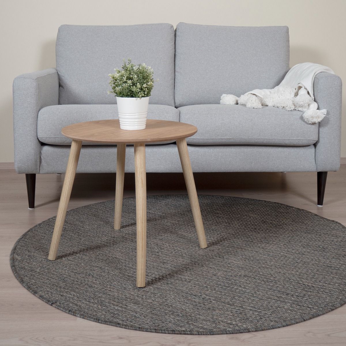 Vuono matto pyöreä ruskea, eri kokoja