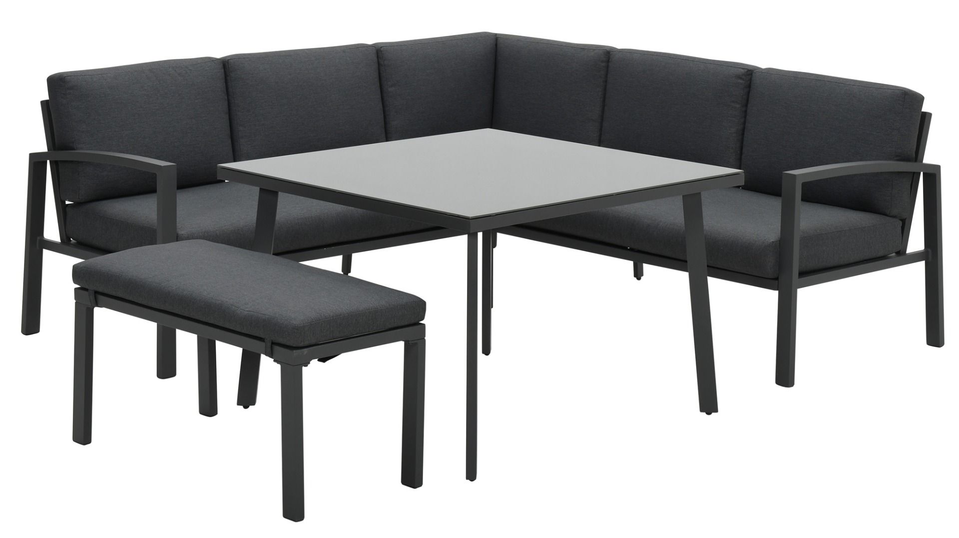 Wellington kulmasohvasetti ulkokäyttöön 