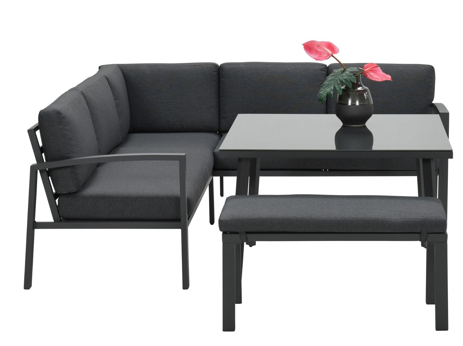 Wellington kulmasohvasetti ulkokäyttöön 