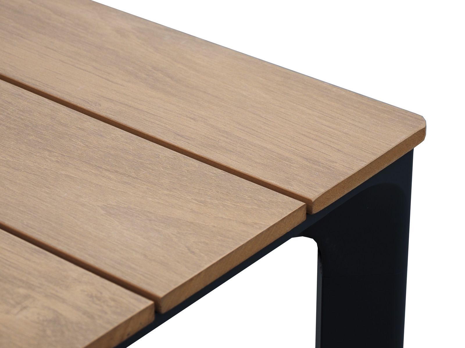 West terassipöytä 100x208cm harmaa / puunväri