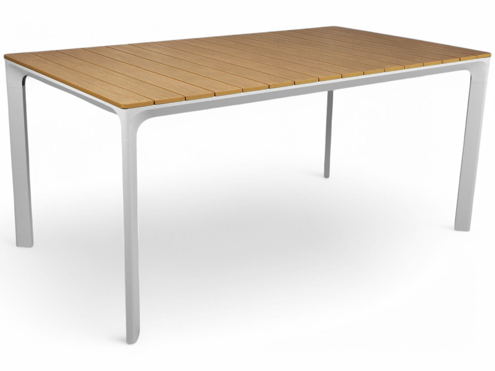 West ruokapöytä ulos valkoinen neljälle hengelle 90x160