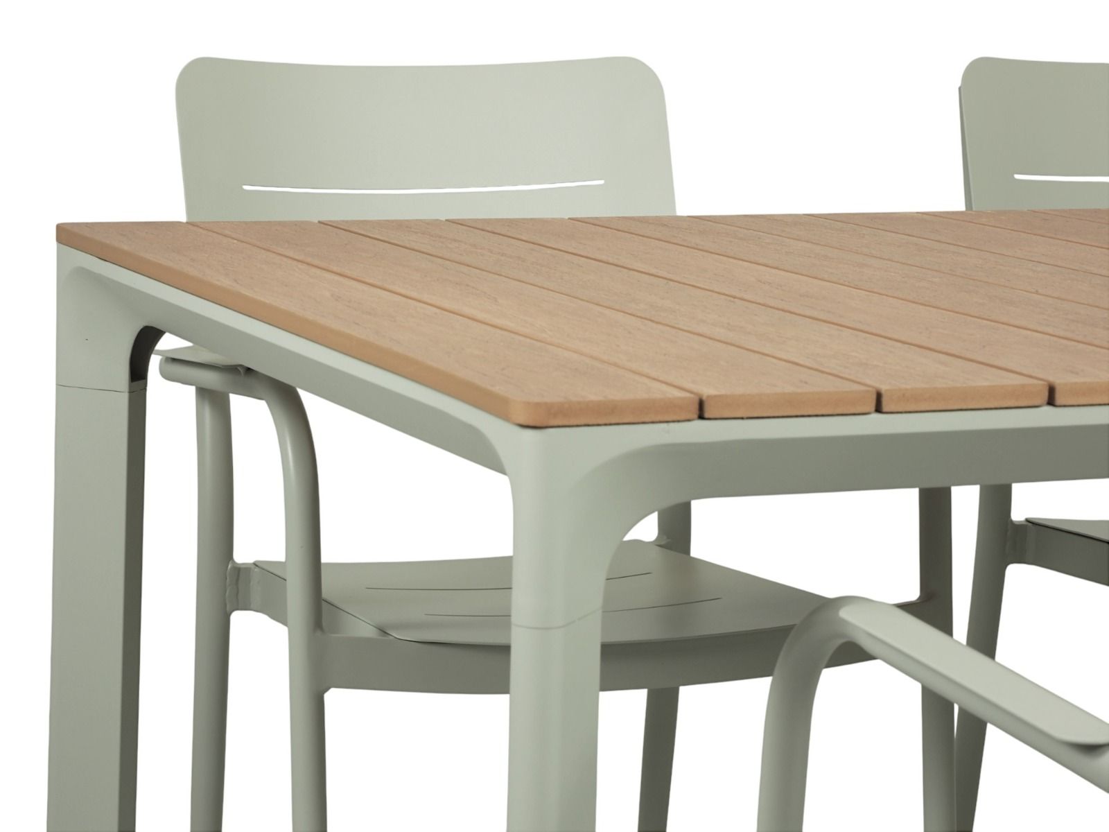 West terassipöytä kitti + 4 Togo tuolia