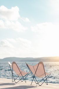 Sunshine Mariposa lepakkotuoli ulkokäyttöön