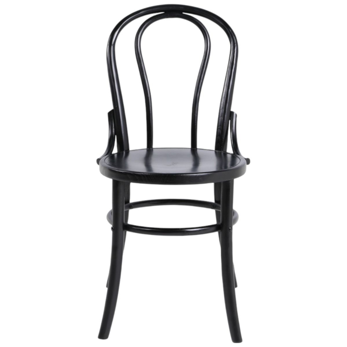 Bistro ruokapöydän tuoli, musta