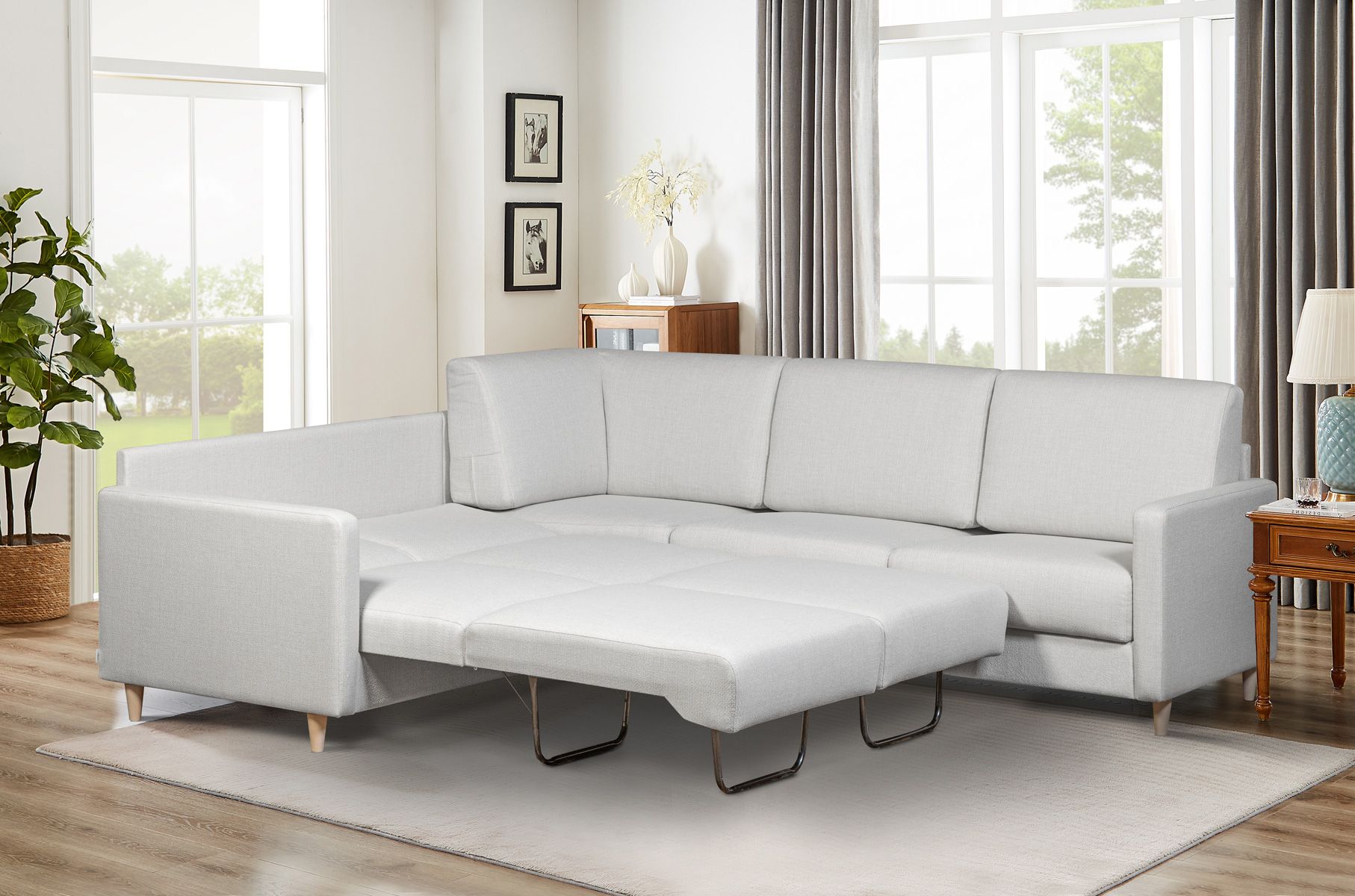 Wilhelm kulmavuodesohva, eri vaihtoehtoja