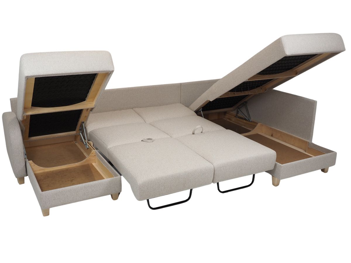 Wilhelm U-kulmavuodesohva, eri vaihtoehtoja