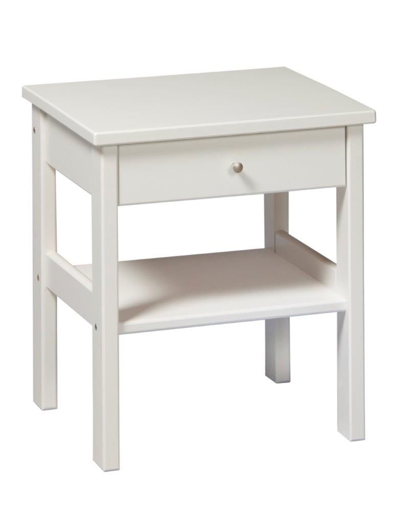 Talvitie Peggy-yöpöytä, eri värivaihtoehtoja