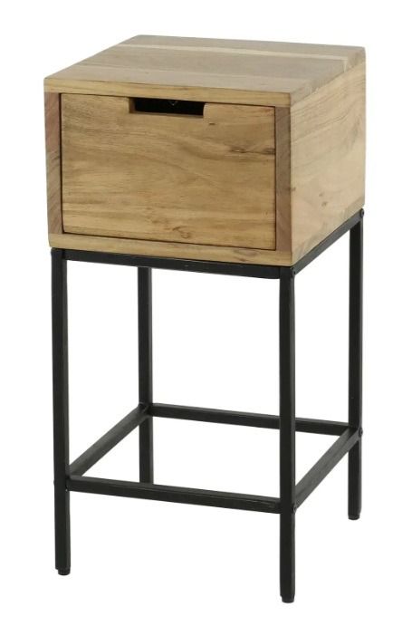 Amsterdam Flat yöpöytä, akaasia