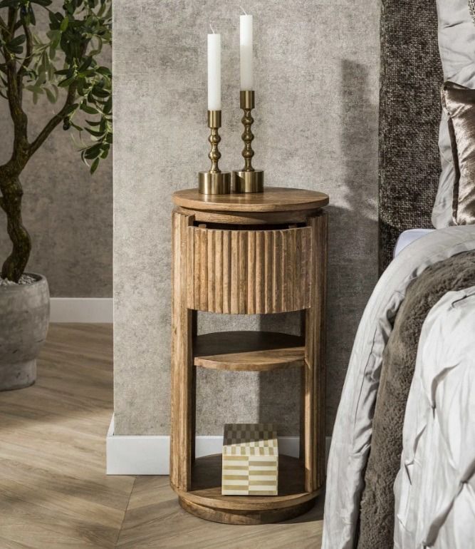 Amsterdam Wave yöpöytä, mangopuu