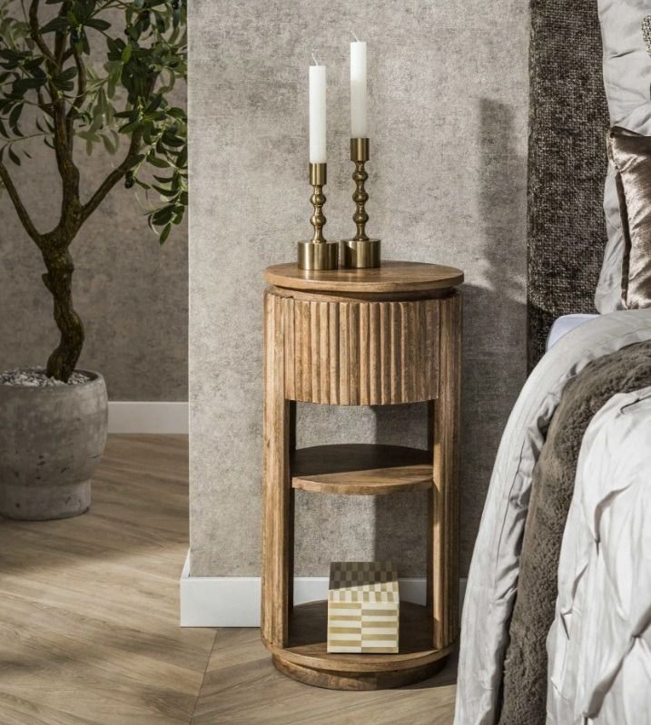 Amsterdam Wave yöpöytä, mangopuu