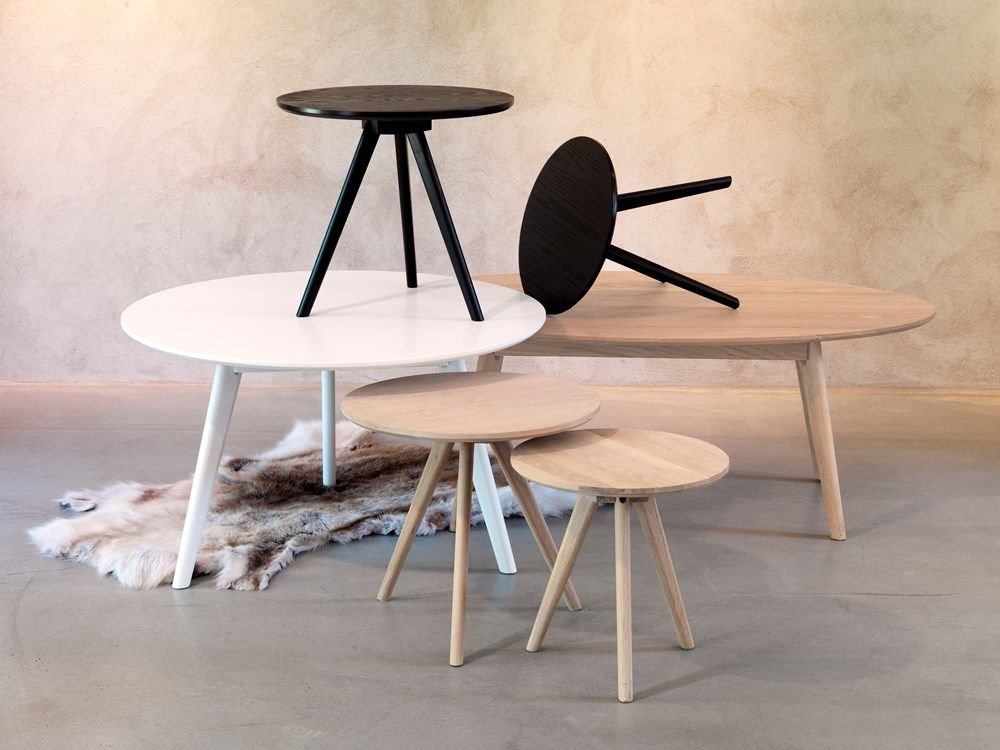 Rowico Yumi sarjapöytä 2kpl, valkopesty