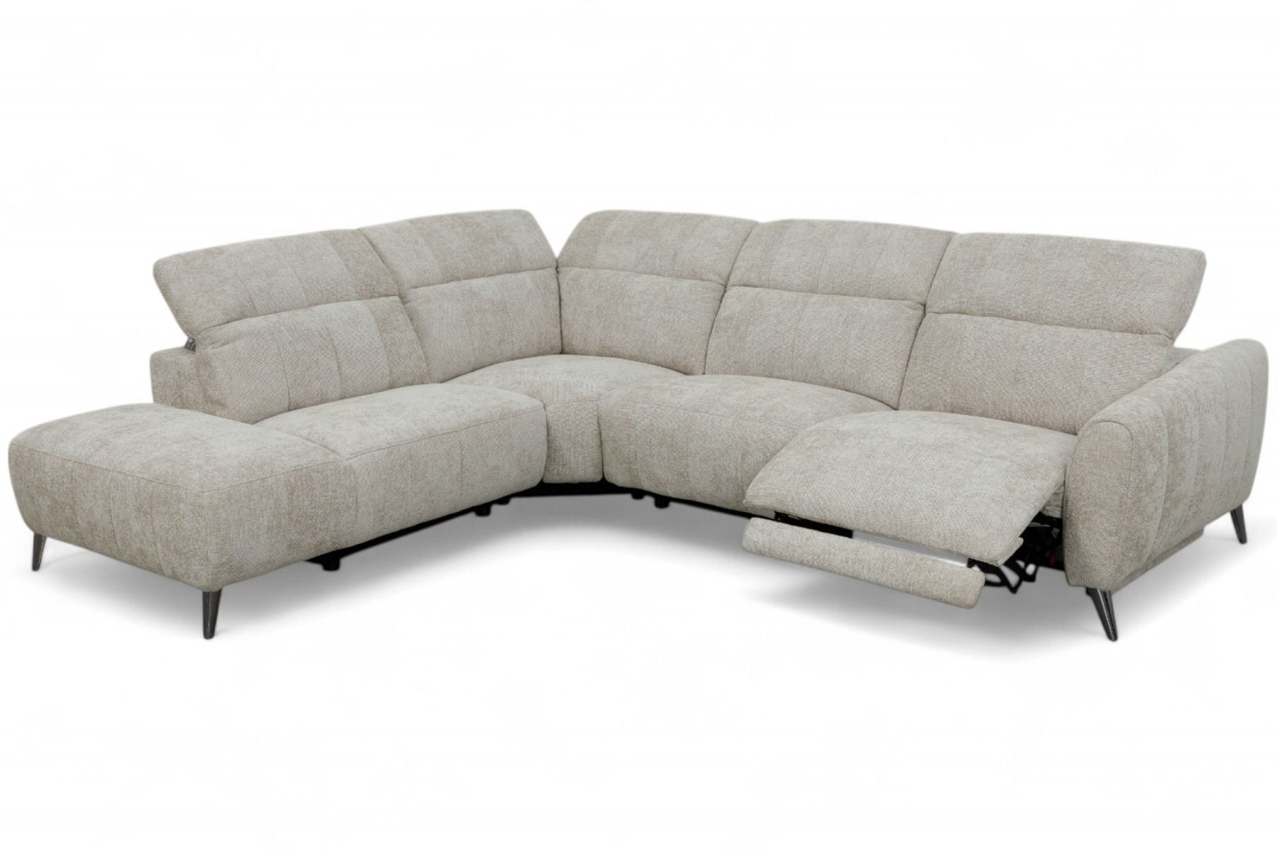 Zara avokulmasohva sähkötoiminen, taupe