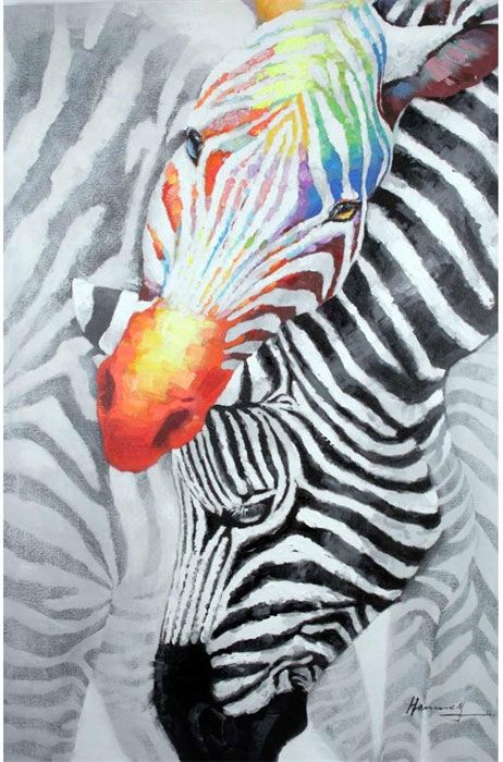 Zebra taulu, 90x120 cm