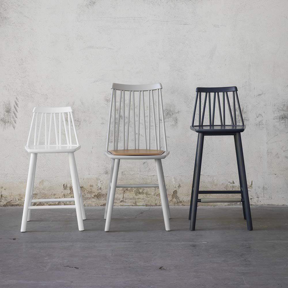 Hans K ZigZag baarituoli 78cm, musta