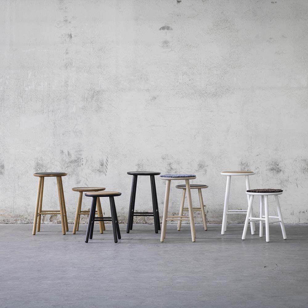 Hans K ZigZag baarijakkara 63cm, valkoinen