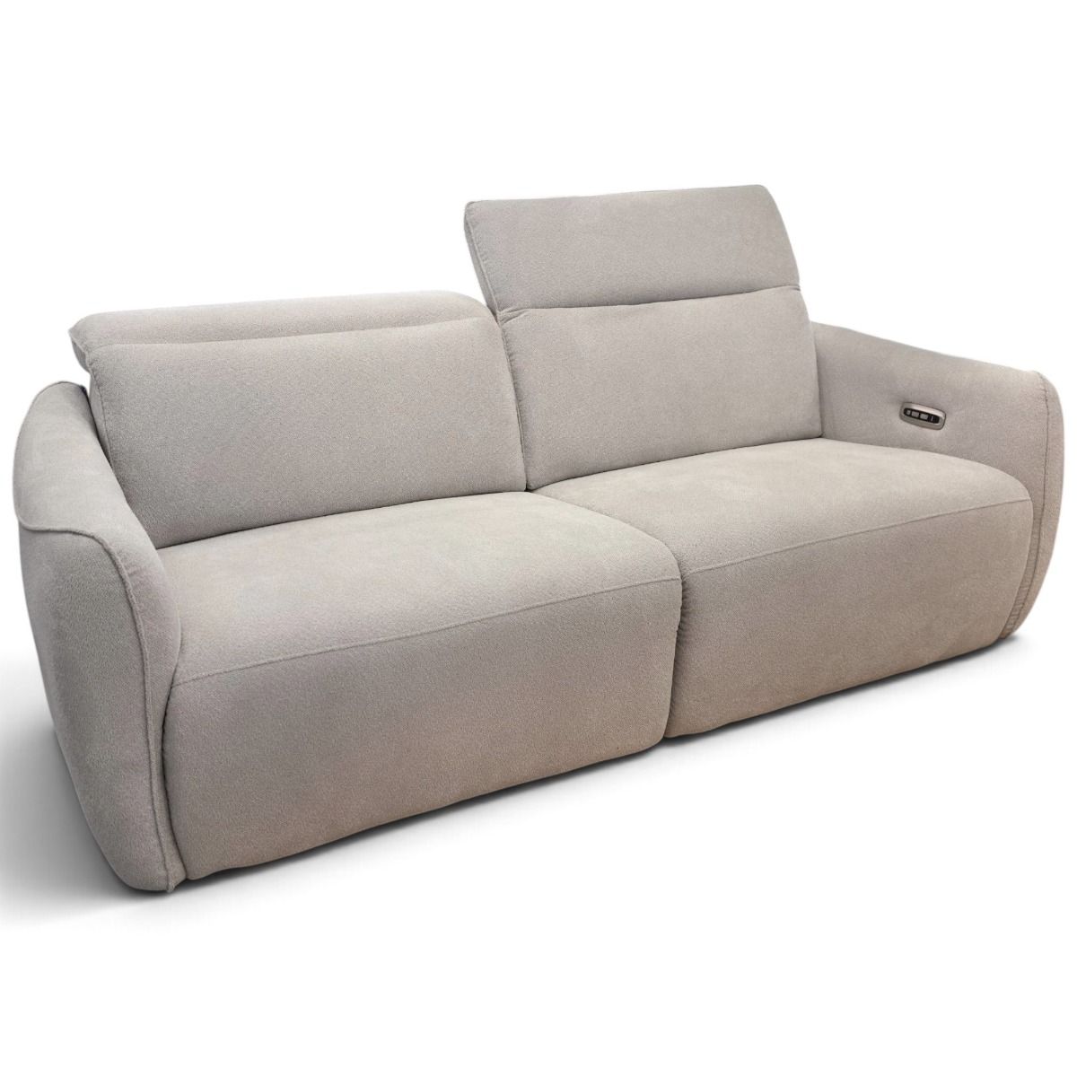 Zoe 3+2 sohvakalusto sähkömekanismeilla, vaalea
