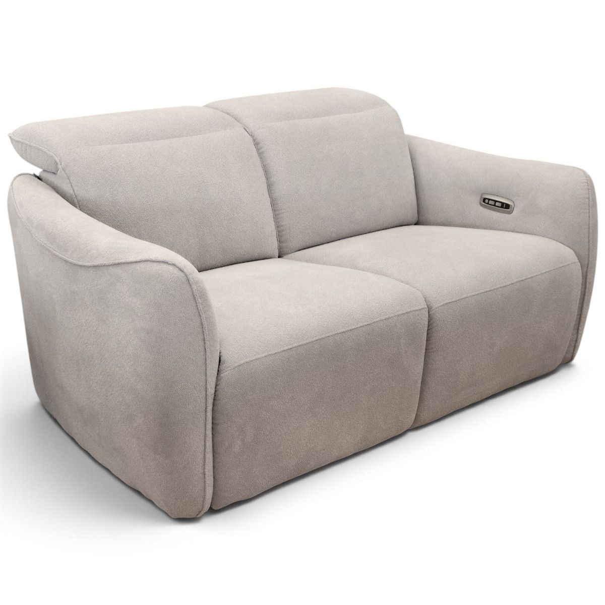 Zoe 3+2 sohvakalusto sähkömekanismeilla, vaalea