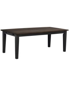 Rowico Nottingham ruokapöytä 200 cm, Vintage/ harmaa