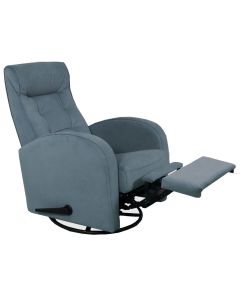 Boston recliner-tuoli muokattu tummanharmaa