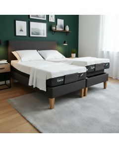 Tempur Victory moottorisänkypaketti säädettävä kuvattu makuuhuoneessa