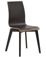 Rowico Gracy ruokapöydän tuoli, musta laminaatti/ musta