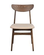 Rowico Rodham tuoli, ruskea/beige