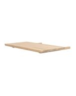 Rowicon Carradale ruokapöydän jatkopala 50cm, valkopesty tammi