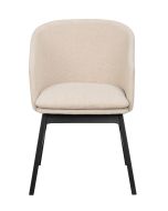 Rowico Windham nojatuoli, musta/beige