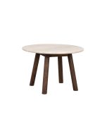 Rowico Taransay sohvapöytä Ø60cm, beige/ruskea