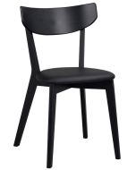 Rowico Ami tuoli, musta/ musta keinonahka