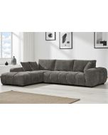 Harmaa Dumbo avokulmasohva olohuoneessa