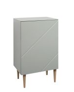 Hiipakka Vilja lipasto 50 cm kaapilla, vihreä