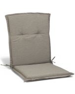 Istuinpehmuste selkänojalla taupen värinen beige