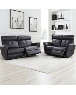 Nahkaverhoiltu Lexington sohvakalusto olohuoneessa