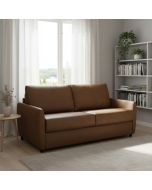 Lucca nahkavuodesohva ruskea