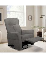 Harmaa Oodi mekanismituoli recliner olohuoneessa