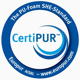 Tuotteen vaahtomuovi on Certipur sertifioitua
