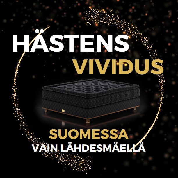Hästens Vividus parivuode nyt timanttiseen Black Fridayn tarjoushintaan