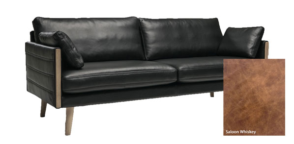 Kampanjaerä BD Möbel Horizont 3-istuttavaa sohvaa, väri ruskea